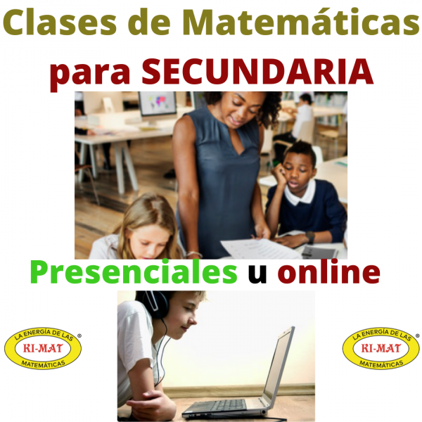 Clases de matemáticas secundaria por Academia Ki-Mat